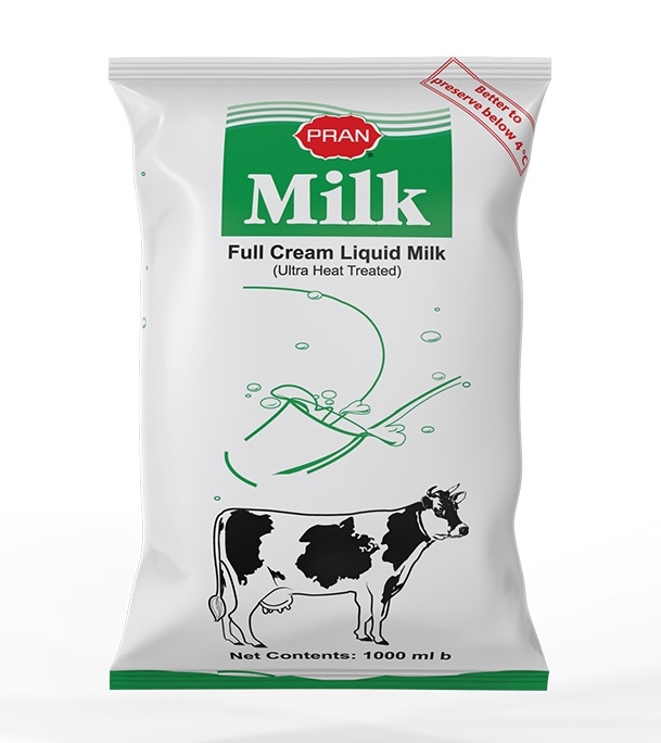 PRAN Pasteurized Milk 1000ml